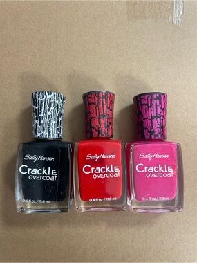 3 Sally Hansen Crackle OverCoat